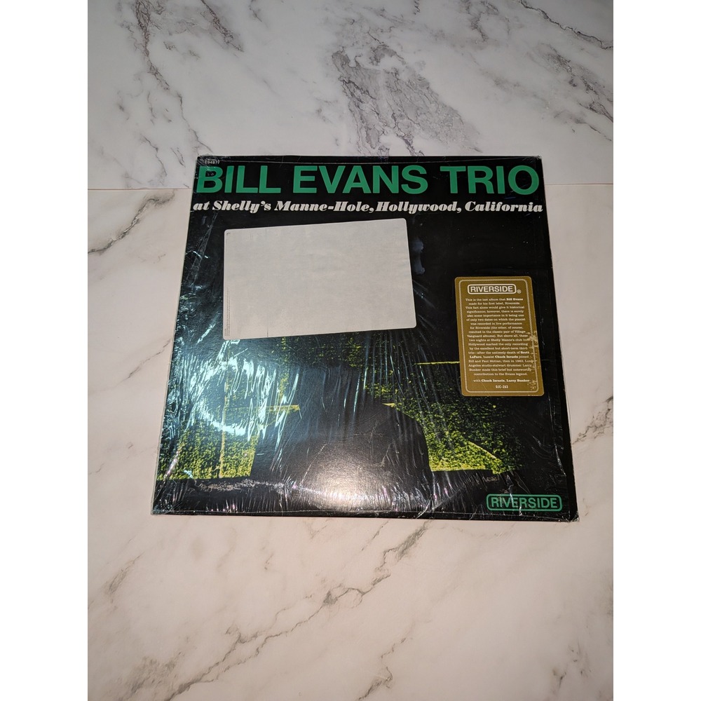 Bill Evans Trio At Shelly's Manne-Hole Jazz Vinyl LP Riverside OJC-263 1987‎